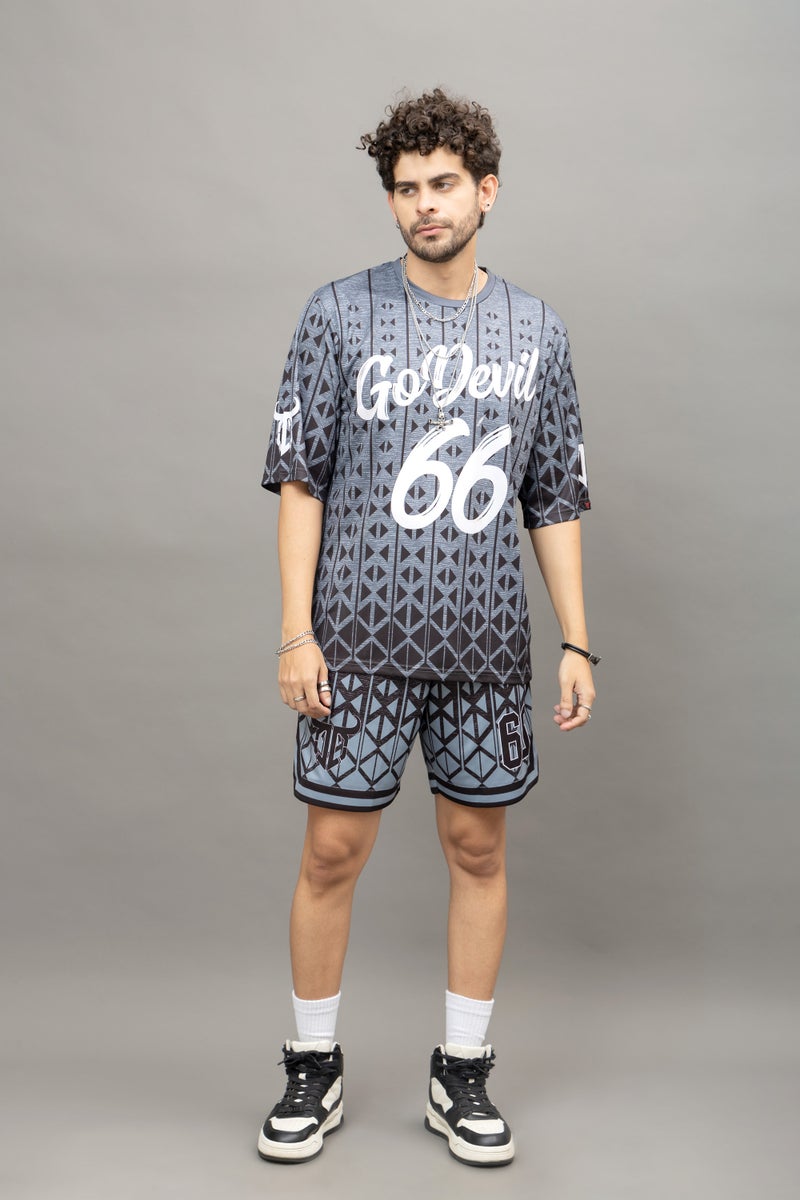 Go Devil 66 Graphic Co-Ord Set For Men - Image 1